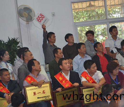 第(di)14屆(jie)湖(hu)北省種豬(zhu)拍賣(mai)會(hui)在武漢成功(gong)召開
